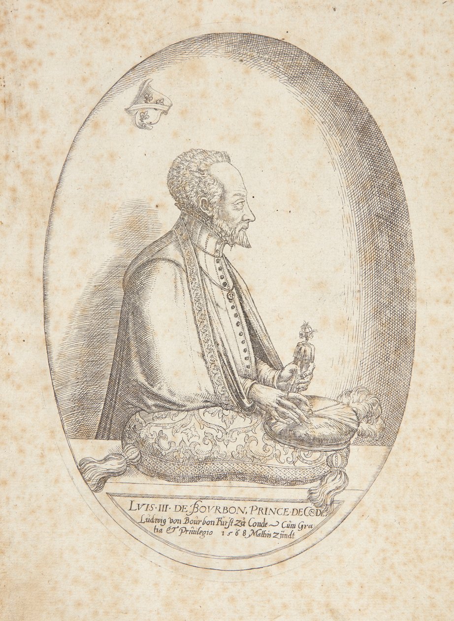 III. Lajos Bourbon, prins af Condé alkotó: Matthias Zündt