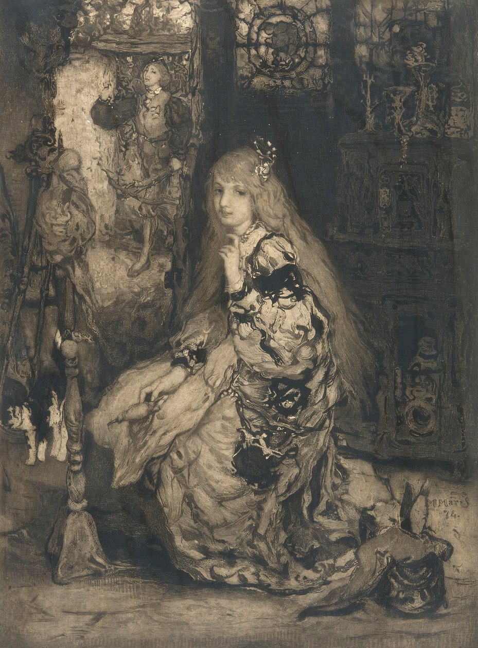 Orsós lány, 1874 alkotó: Matthijs Maris
