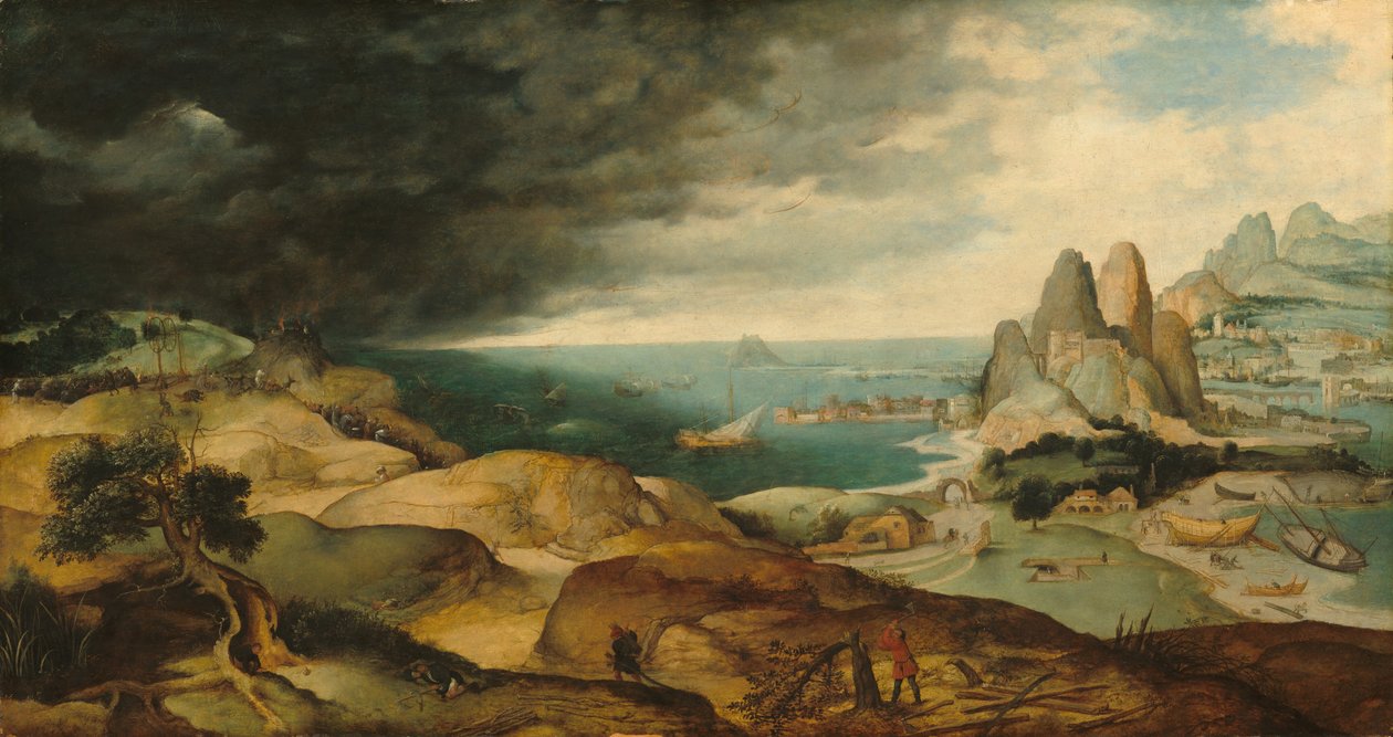 Szent Katalin vértanúsága, c. 1540 alkotó: Matthijs Cock