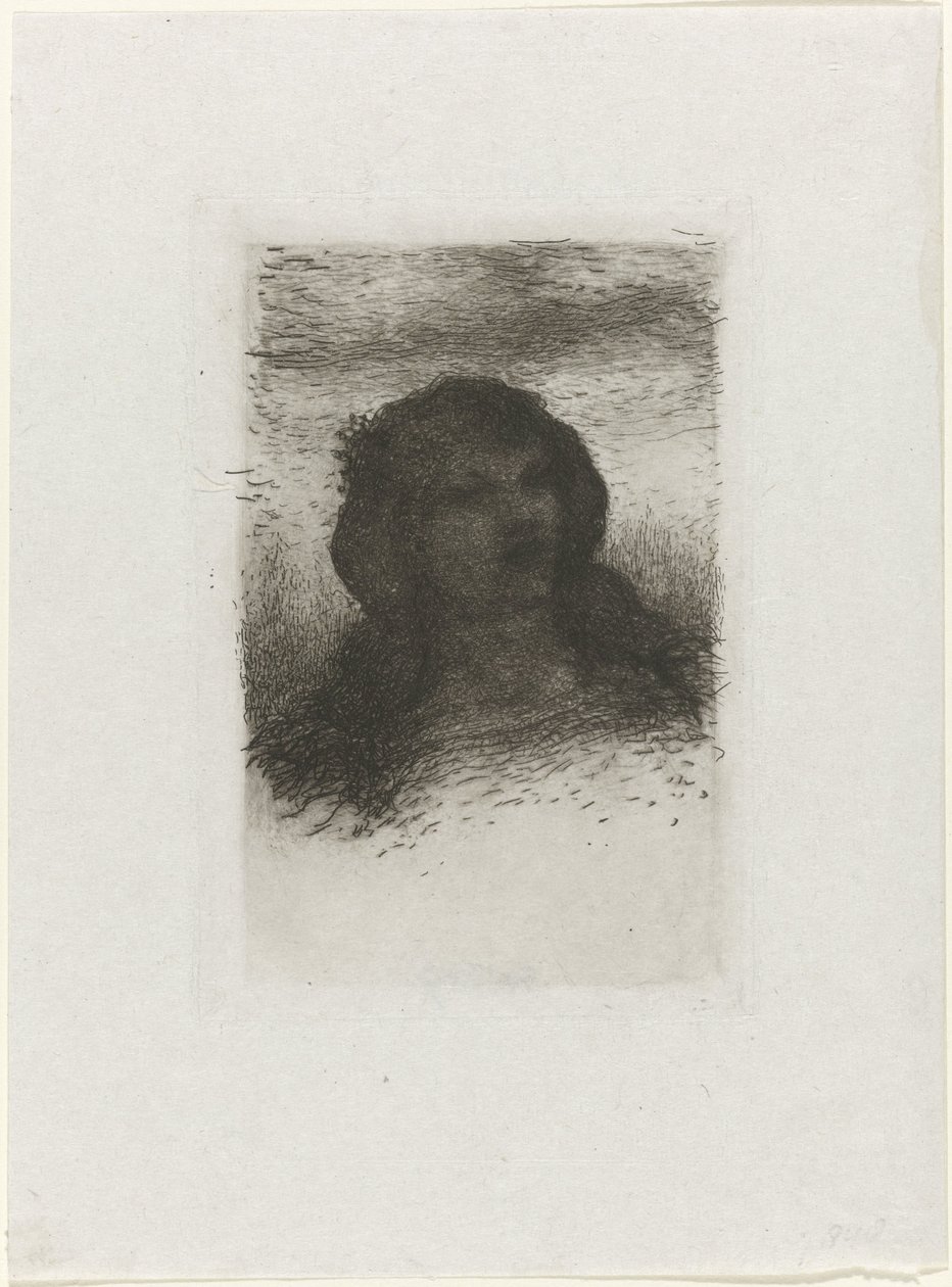Egy lány feje alkotó: Matthijs Maris