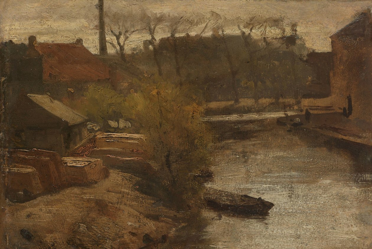 Noord-West-Buitensingel Hágában alkotó: Matthijs Maris