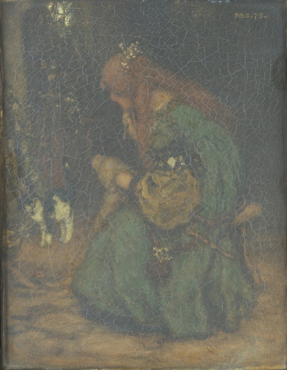 Álmodozás, 1875. alkotó: Matthys Maris