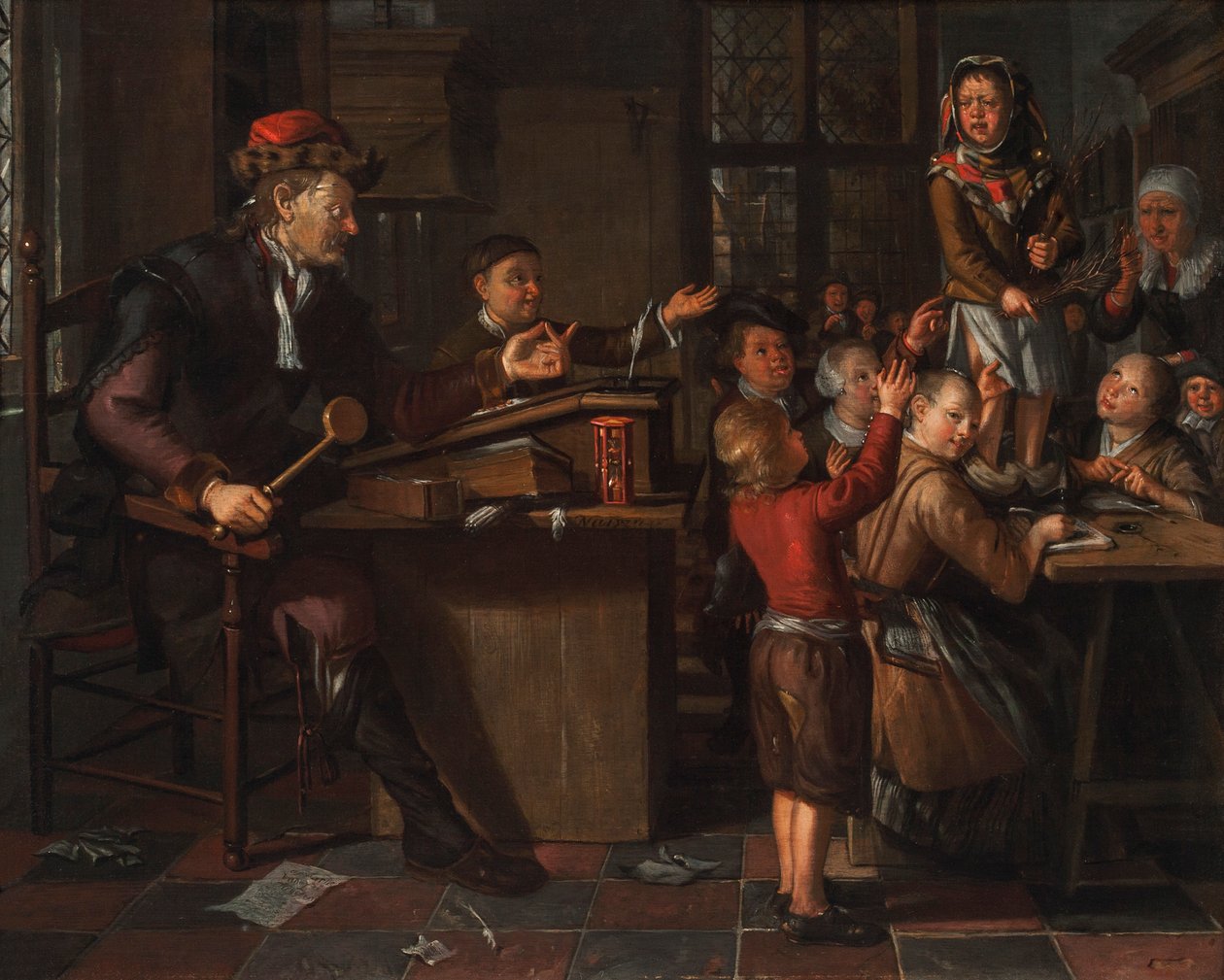 A rakoncátlan osztályterem alkotó: Matthys Naiveu