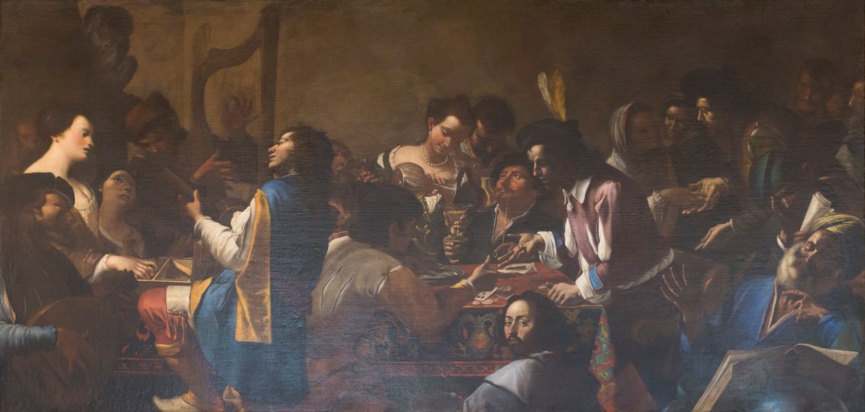 Az öt érzék allegóriája alkotó: Mattia (1613 99) Preti