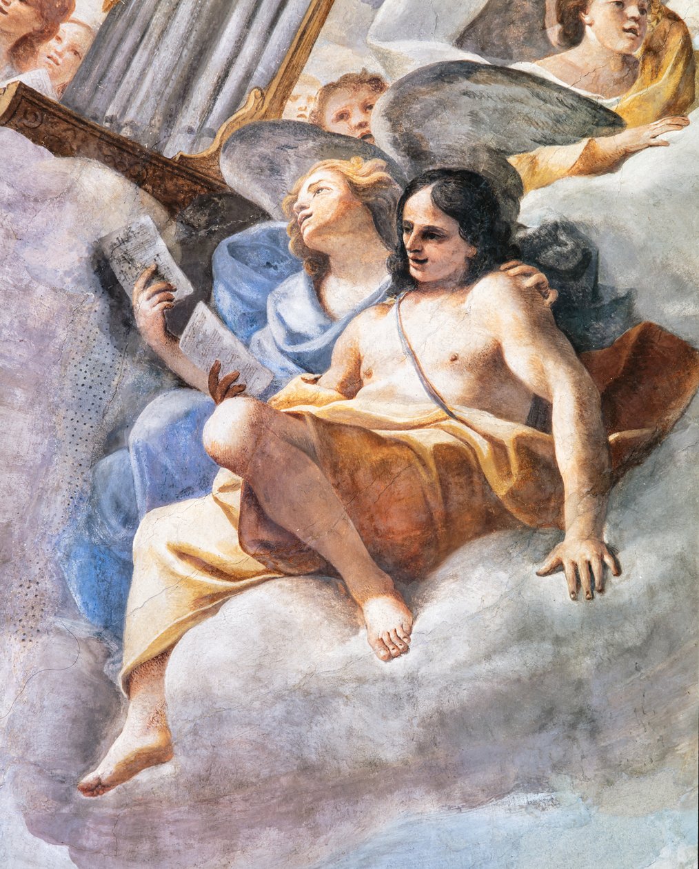 Angyalok koncertjei, részlet alkotó: Mattia (1613 99) Preti