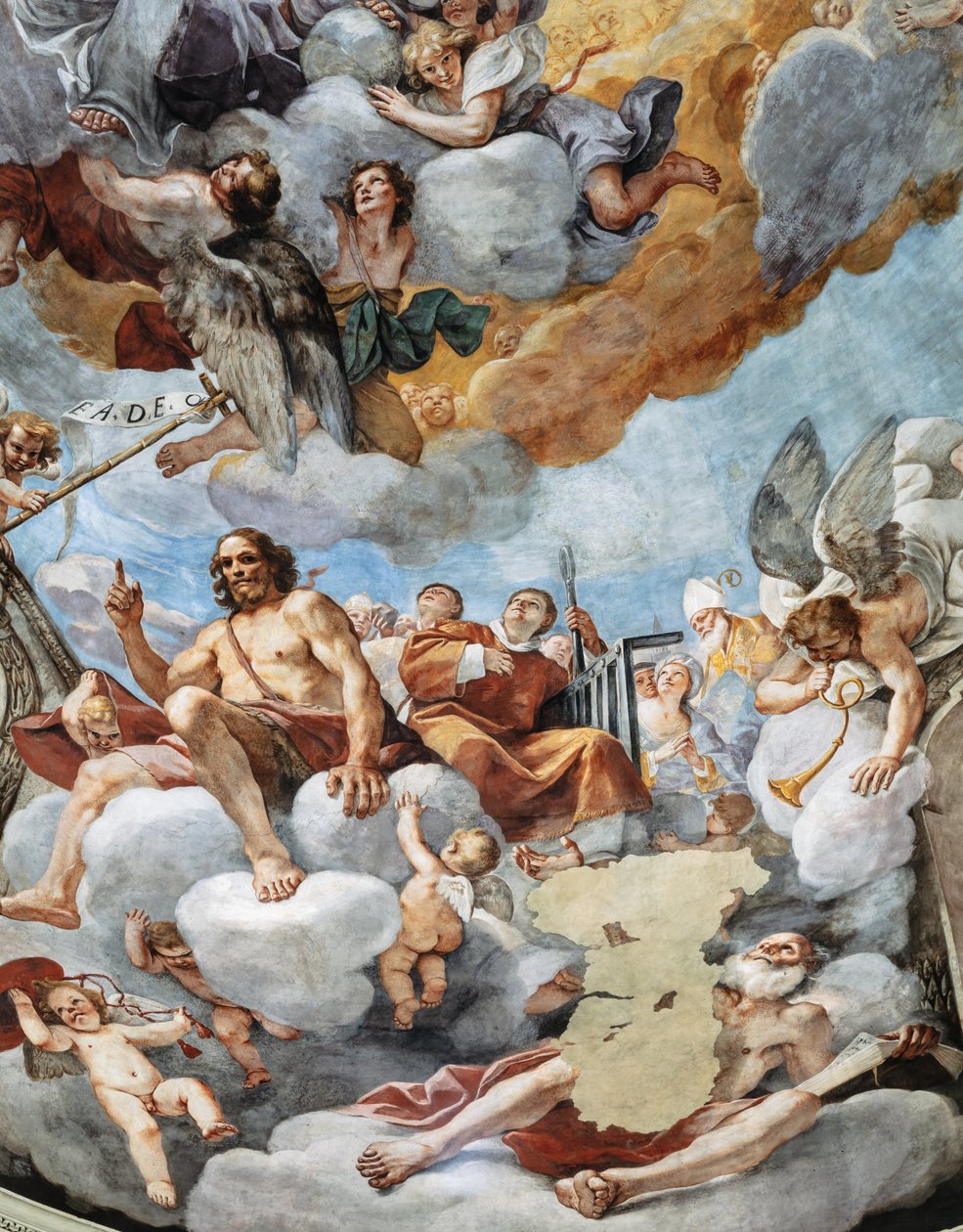 Paradicsom, részlet alkotó: Mattia (1613 99) Preti