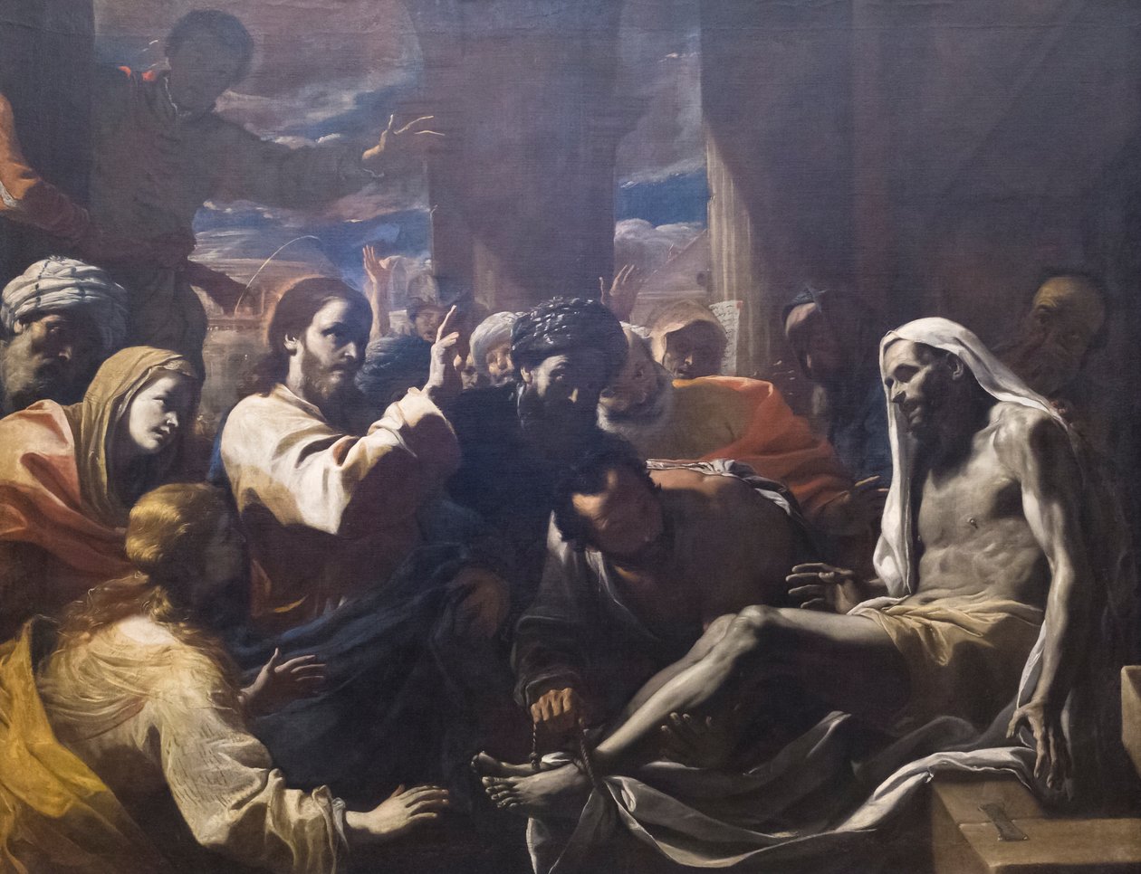 Lázár feltámadása alkotó: Mattia (1613 99) Preti