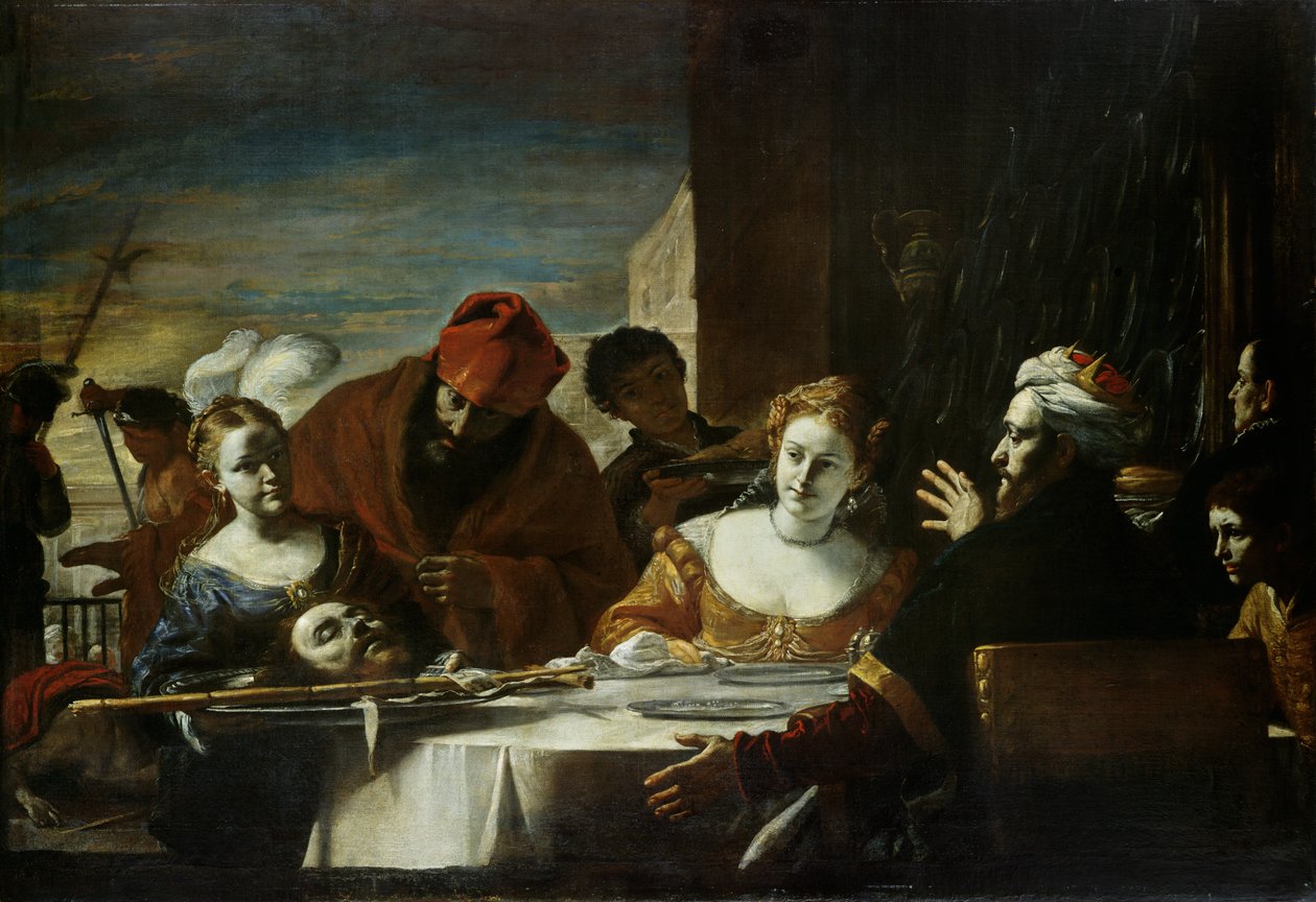 Heródes ünnepe alkotó: Mattia (1613 99) Preti