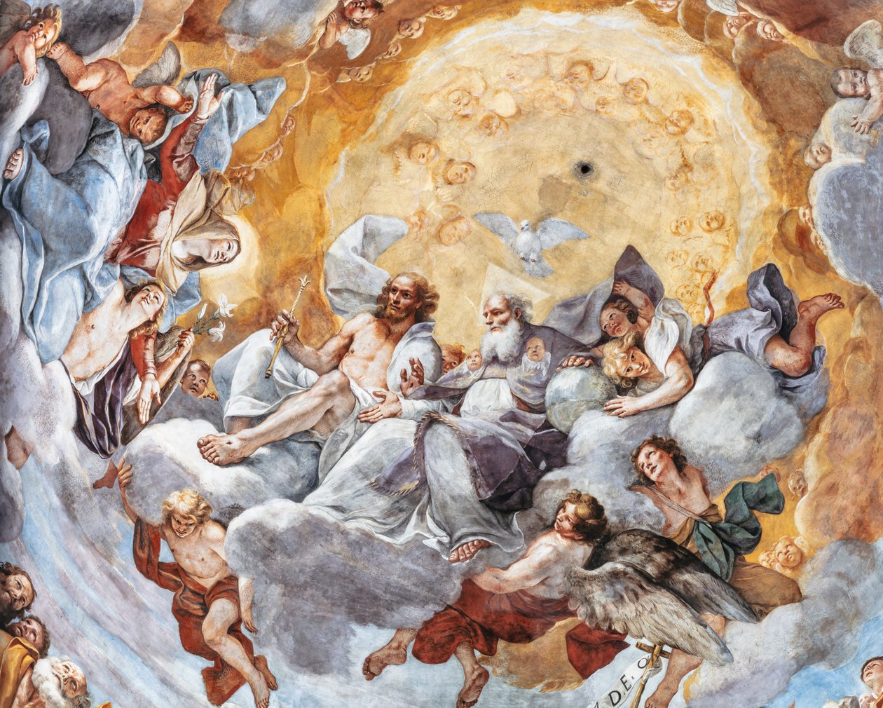 Paradicsom, részlet alkotó: Mattia (1613 99) Preti