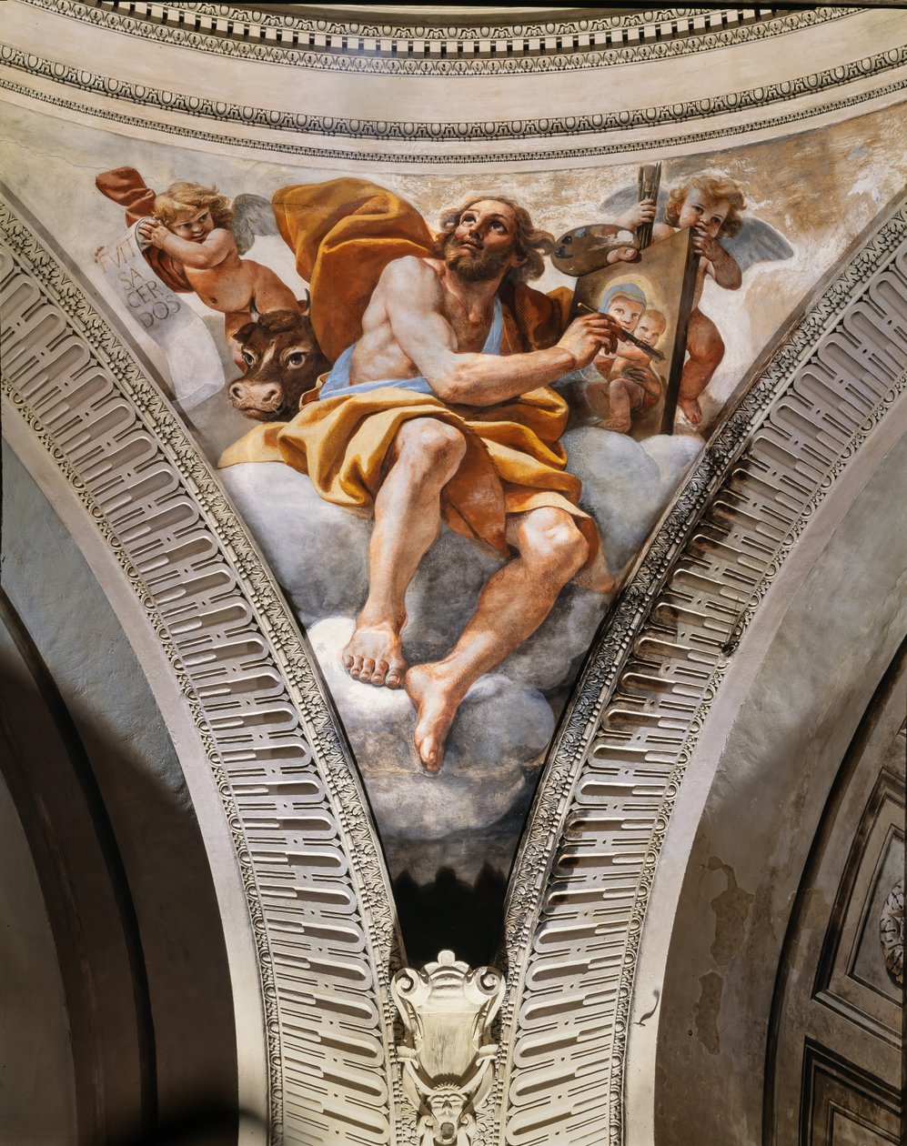 Szent Lukács evangélista alkotó: Mattia (1613 99) Preti