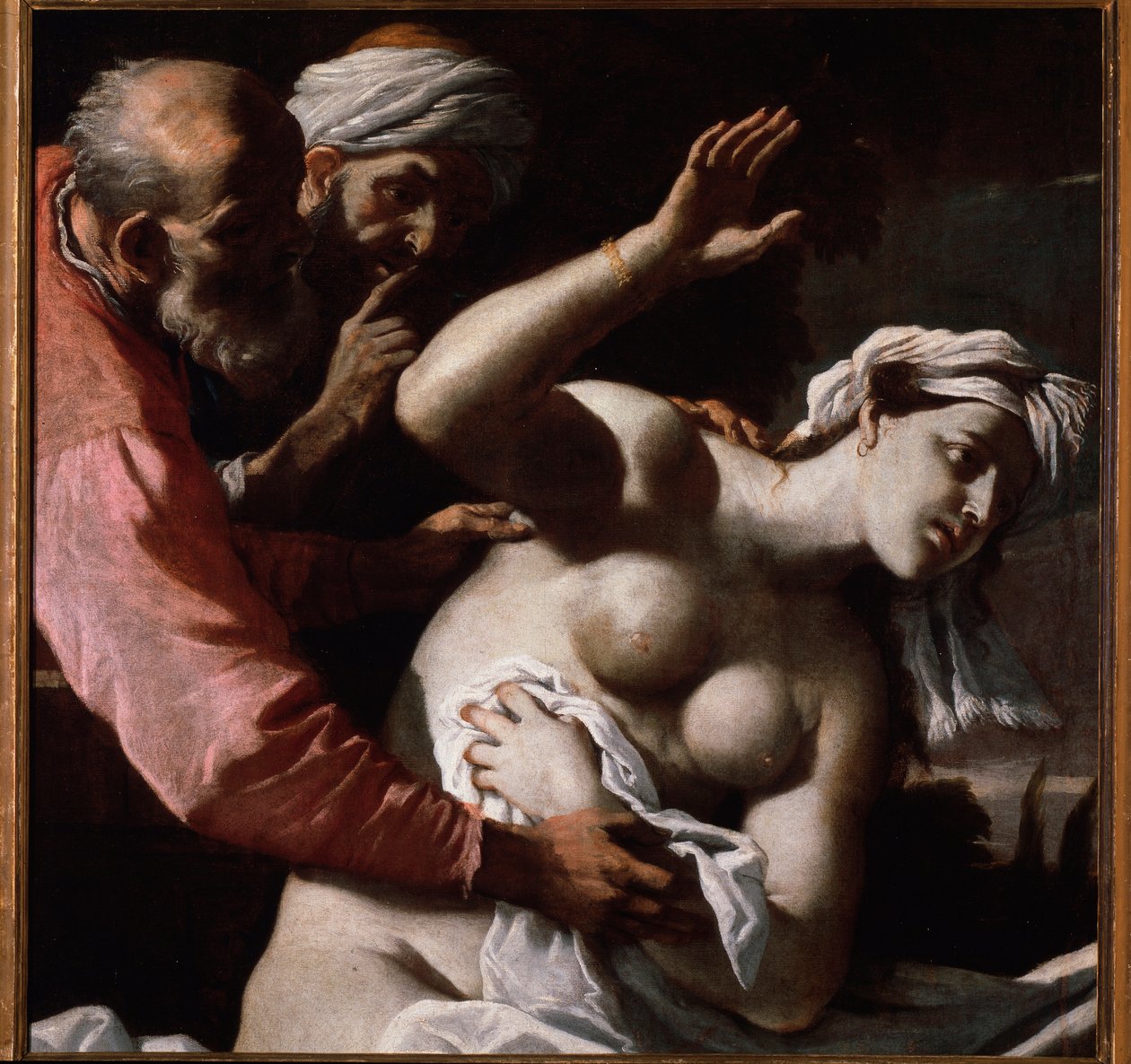 Susanna and the Elders – olaj, vászon alkotó: Mattia Preti