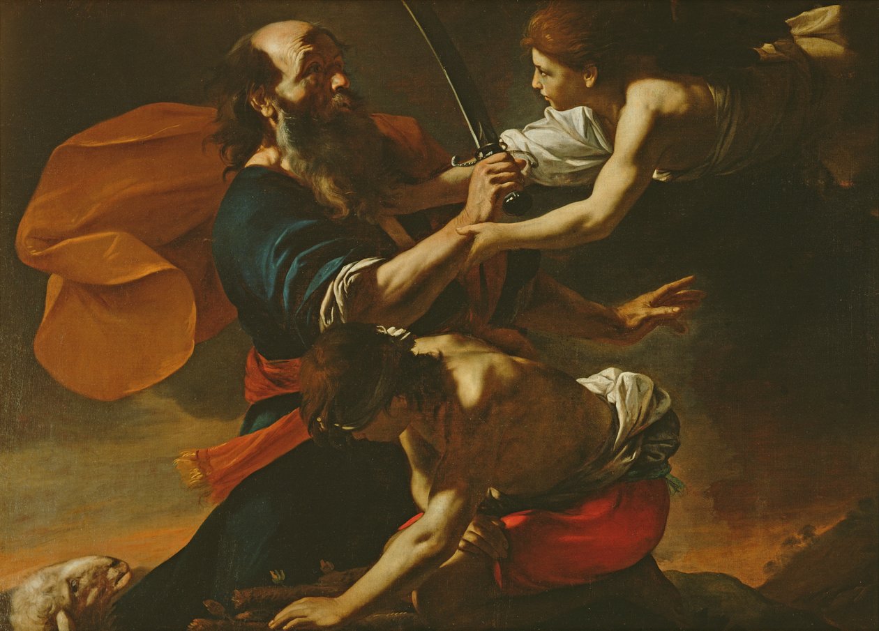 Izsák áldozata alkotó: Mattia (1613 99) Preti