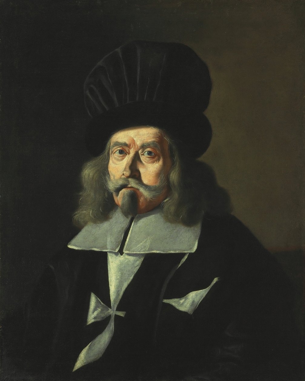 Martin de Redin Máltai Lovagrend nagymesterének portréja, c. 1660. alkotó: Mattia Preti