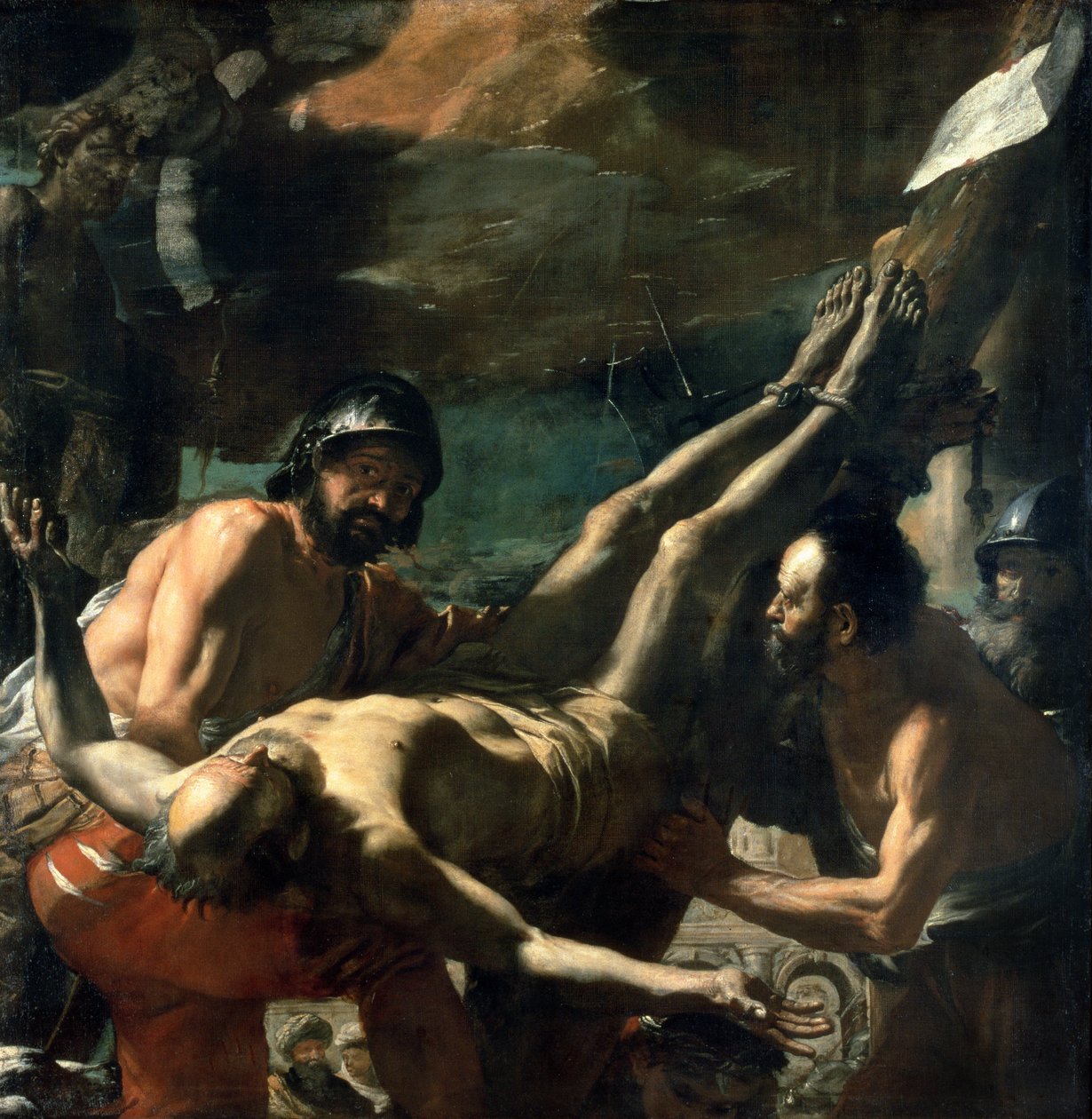 Szent Péter vértanúsága, 1656-60 körül alkotó: Mattia Preti