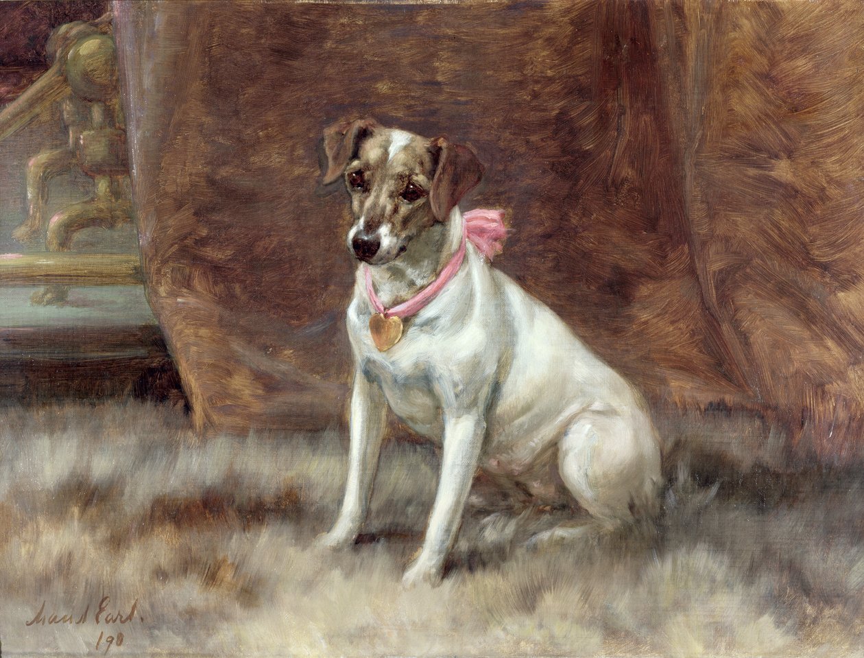 A rózsaszín íj, 1898 alkotó: Maud Earl