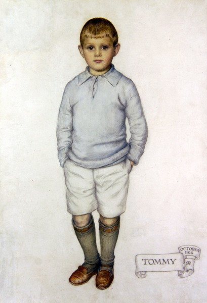 Tommy portréja alkotó: Maud Tindal Atkinson