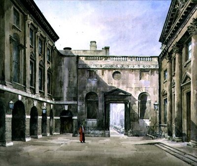A Bank of England (akvarell) alkotó: Maude Parker