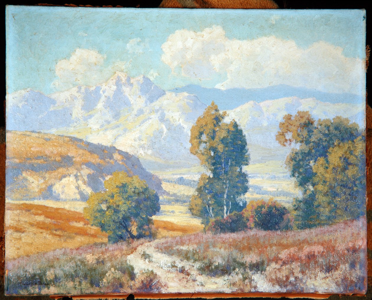 Cuyamaca hegység, 1920 körül alkotó: Maurice Braun