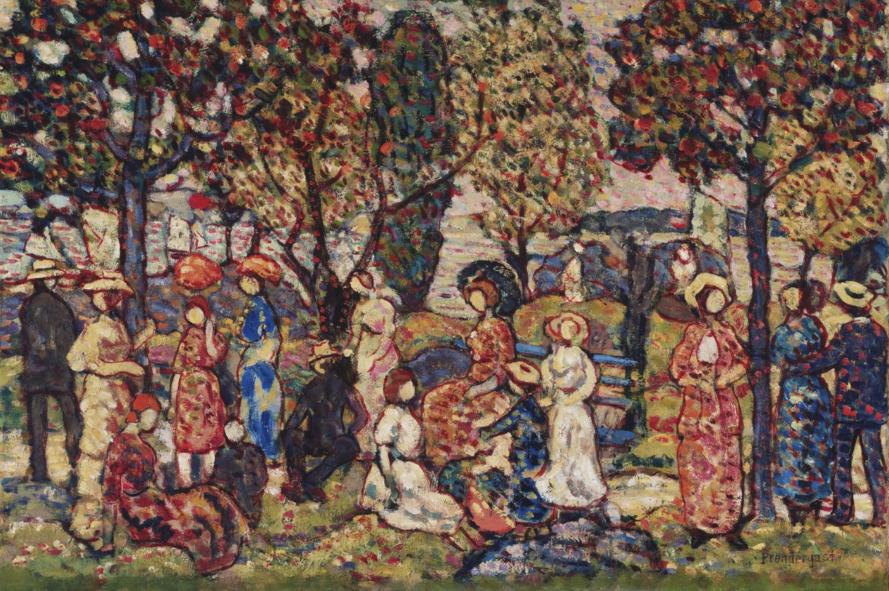 Ősz alkotó: Maurice Brazil Prendergast