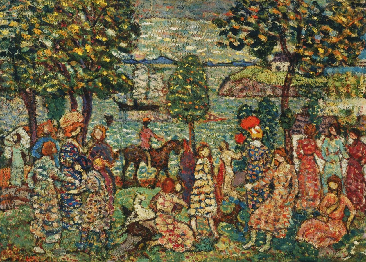 Fantázia alkotó: Maurice Brazil Prendergast