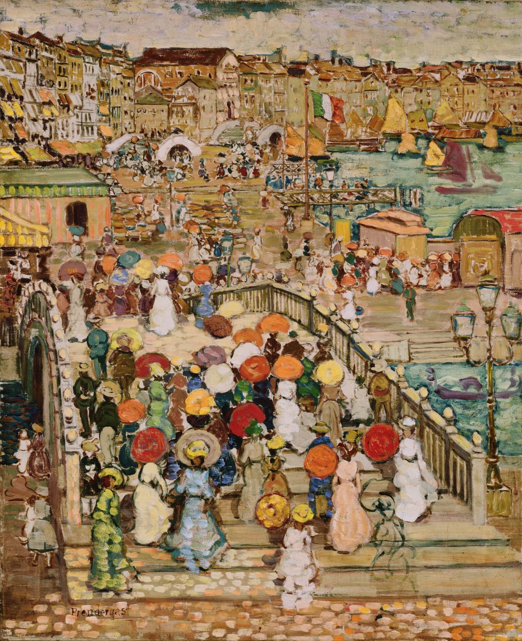Ponte della Paglia alkotó: Maurice Brazil Prendergast
