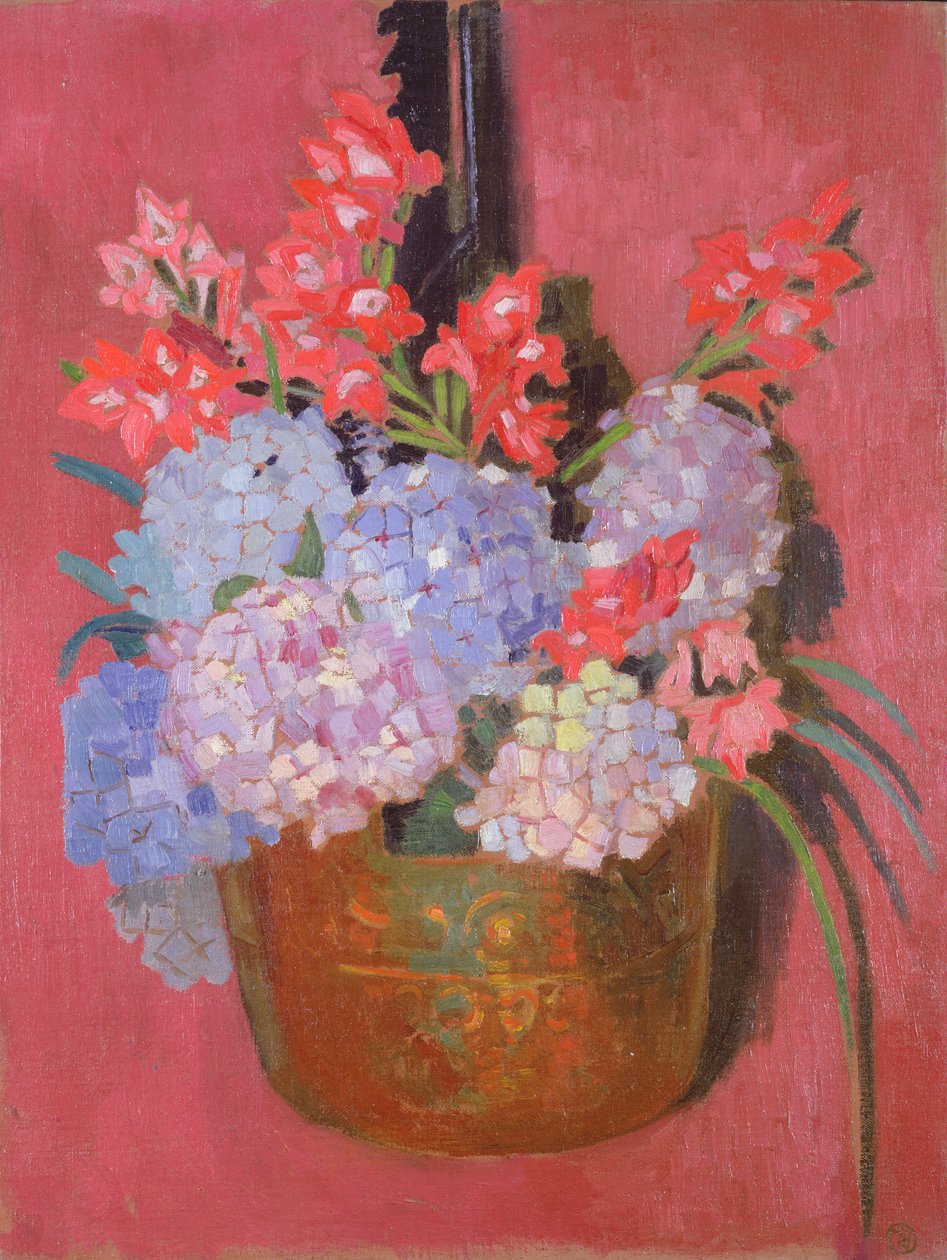 Rézüst hortenziával, 1916 alkotó: Maurice Denis