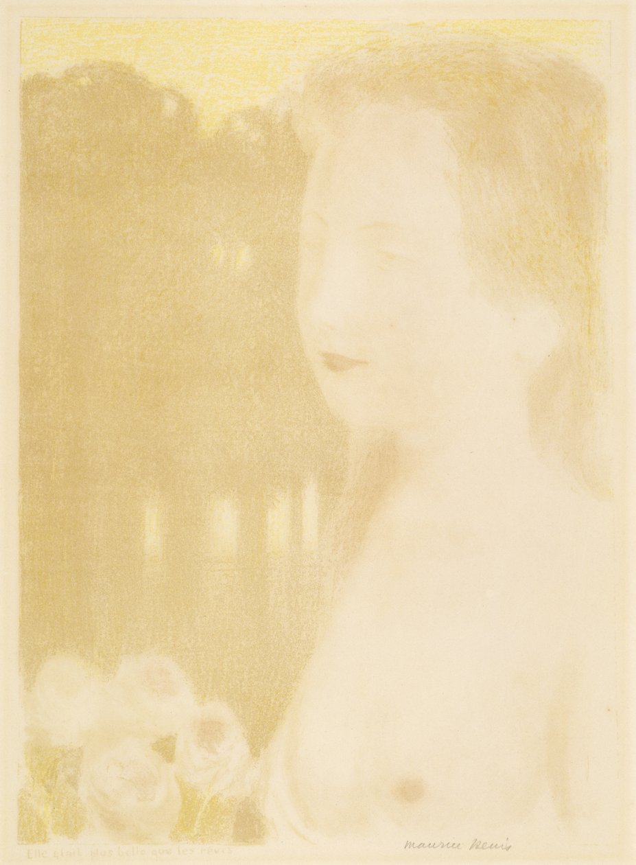 Szebb volt az álmoknál, 1911 (színes litográfia) alkotó: Maurice Denis