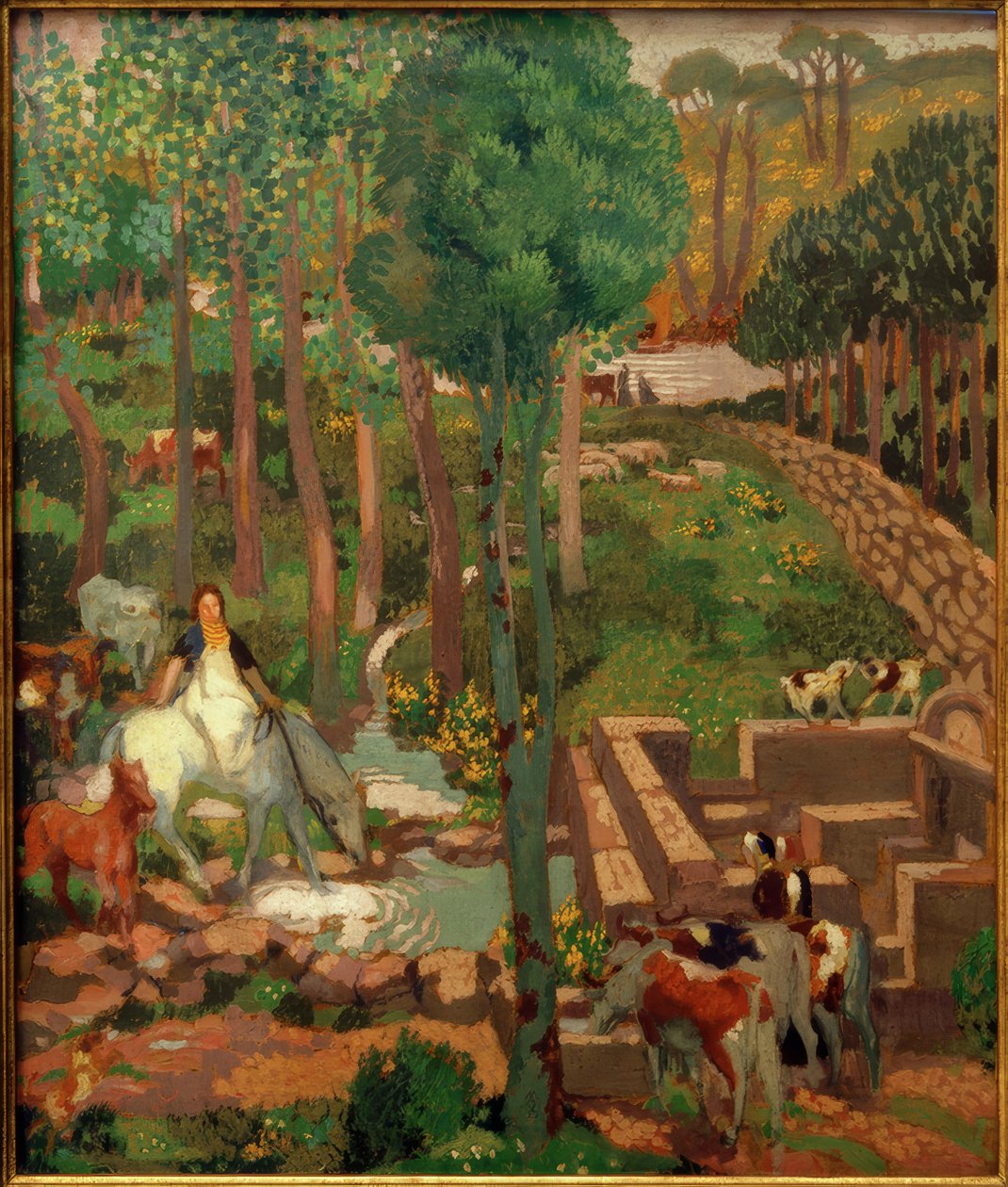 Epona, a csordák istennője alkotó: Maurice Denis