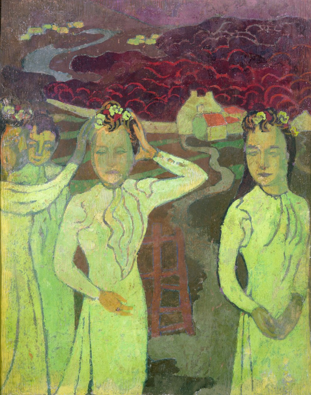 Első tanulmány Marthe hármas portréjához, 1892 alkotó: Maurice Denis