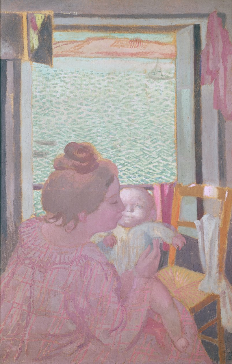 Szülés az ablakban, 1901 alkotó: Maurice Denis