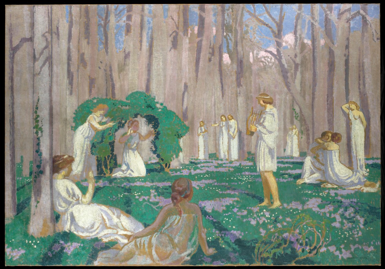 Orfeusz és Eurüdiké, 1910 alkotó: Maurice Denis