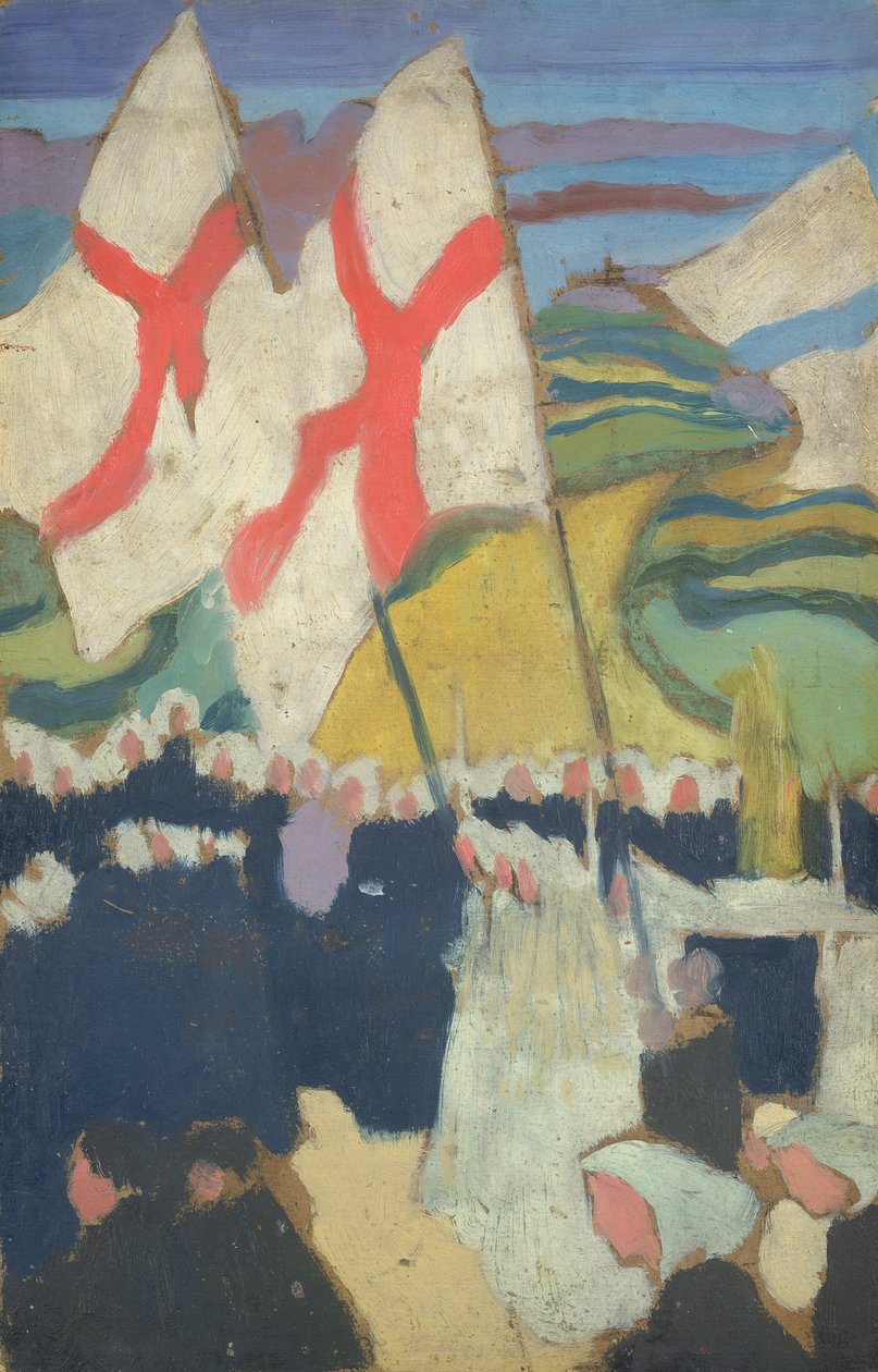 A szabványok körmenete La Clarte-ba, 1897 alkotó: Maurice Denis