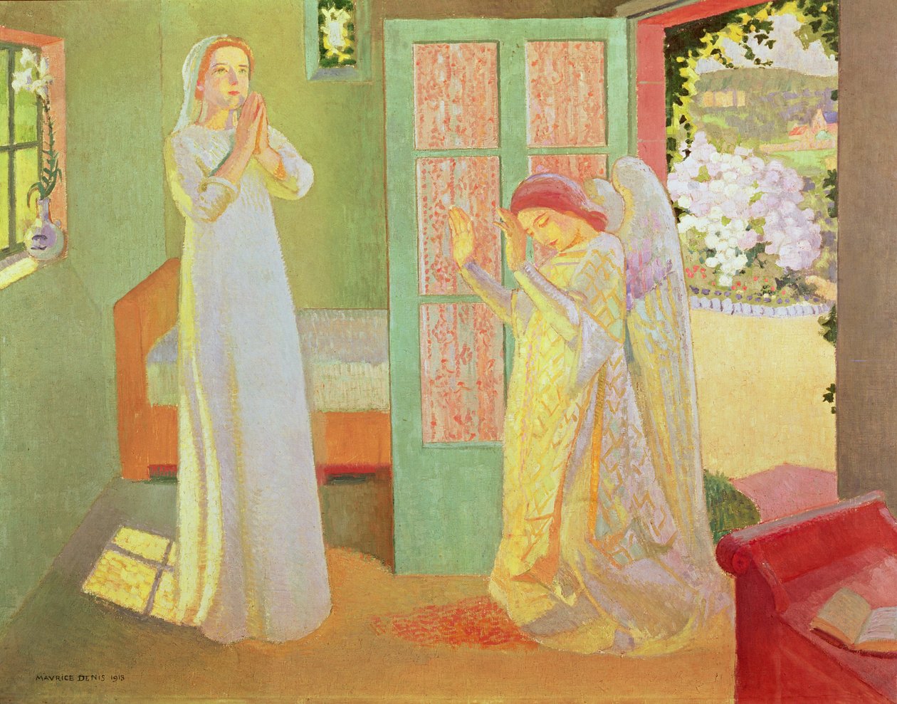 Angyali üdvözlet, 1913 alkotó: Maurice Denis