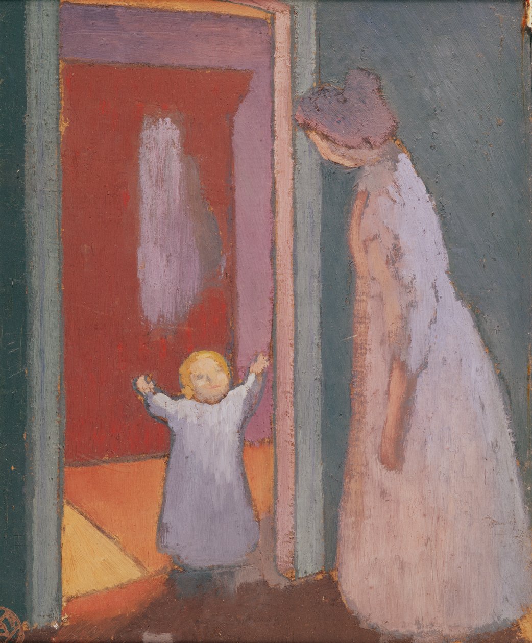 A gyermek az ajtóban, 1897 alkotó: Maurice Denis