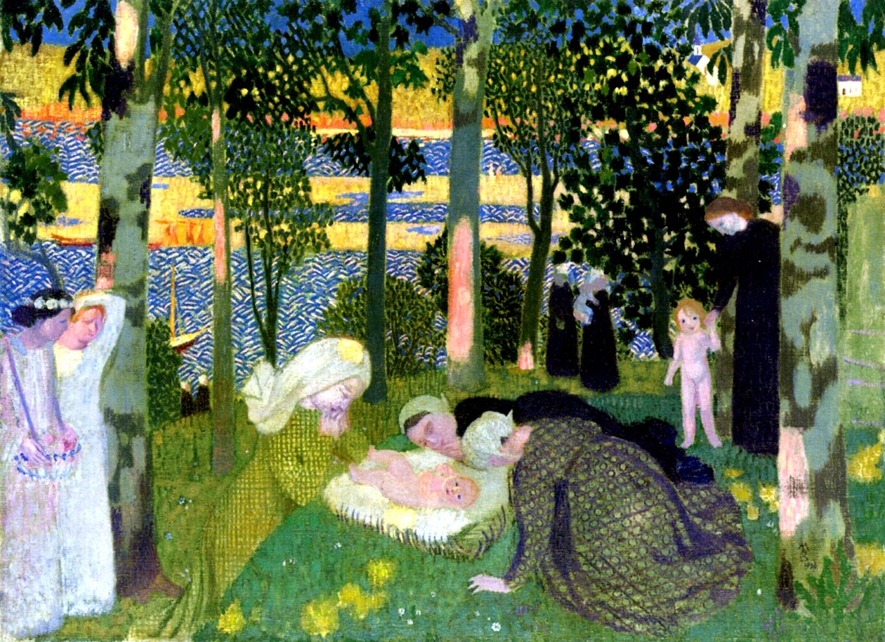 Az újszülött, 1900 alkotó: Maurice Denis
