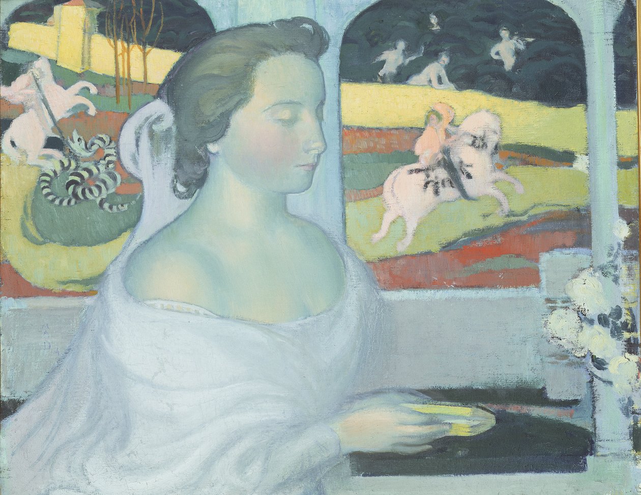 A hercegnő a toronyban, 1900 körül alkotó: Maurice Denis