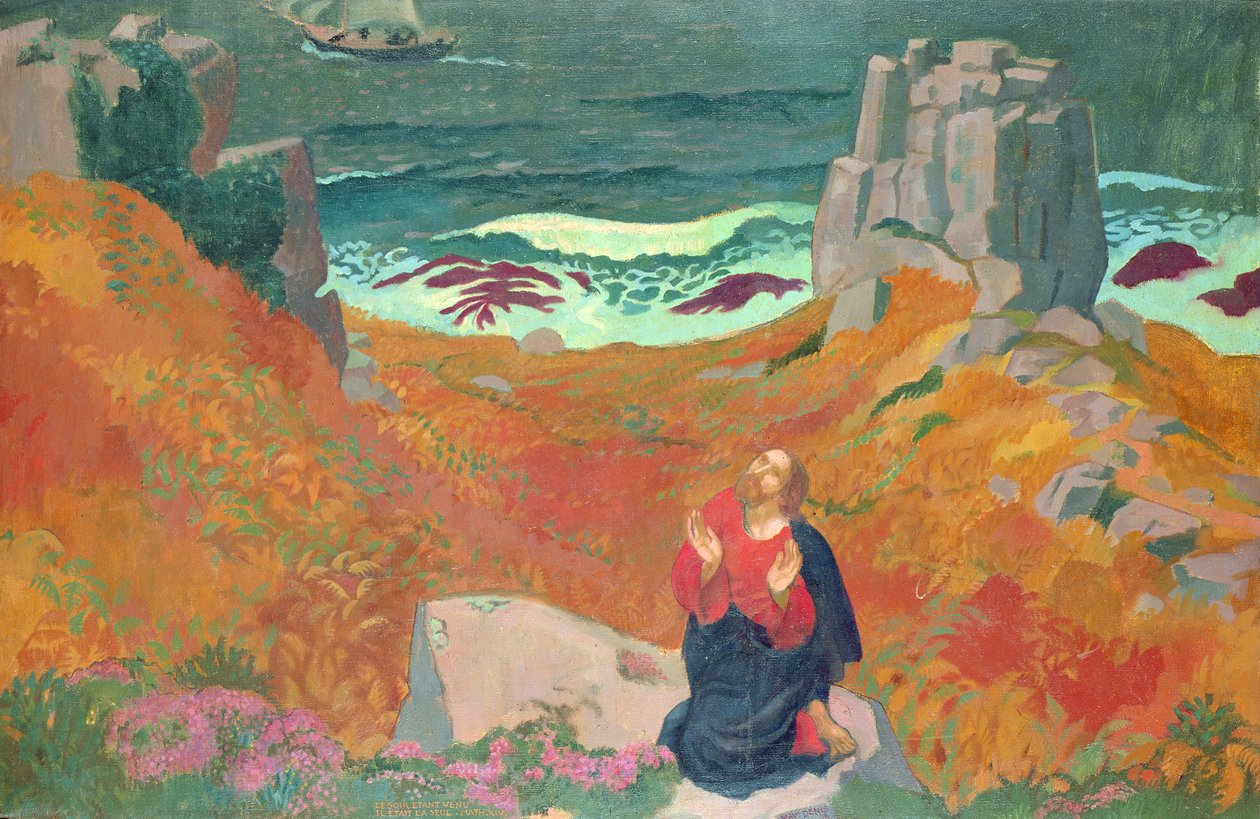 Krisztus magánya, 1918 alkotó: Maurice Denis