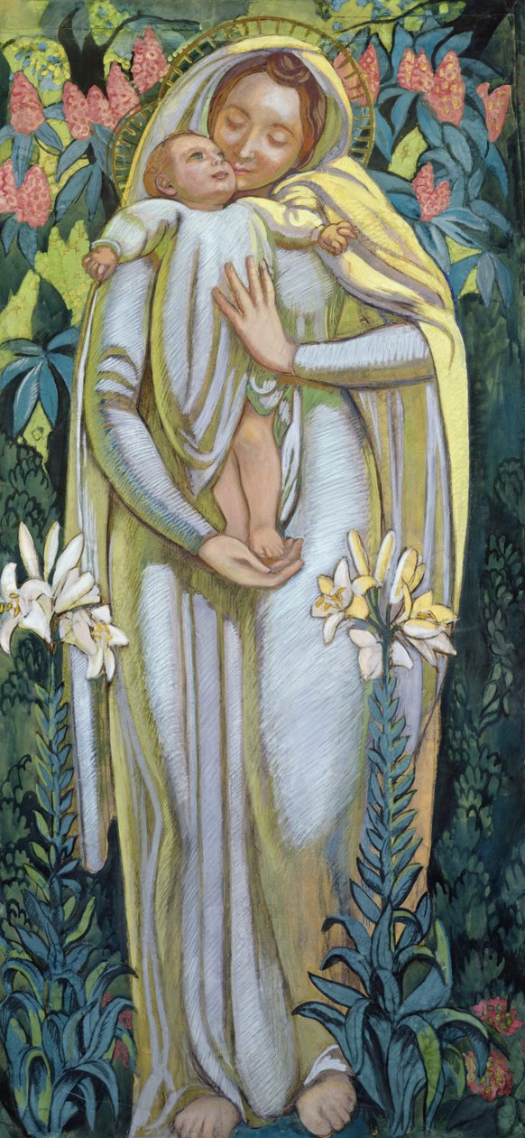 Csókos szűz, 1919 alkotó: Maurice Denis