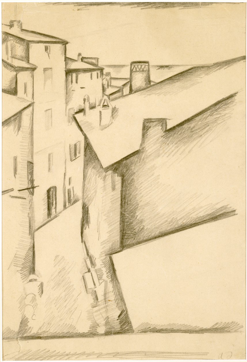 Cím nélkül (grafit papíron) alkotó: Maurice Denis