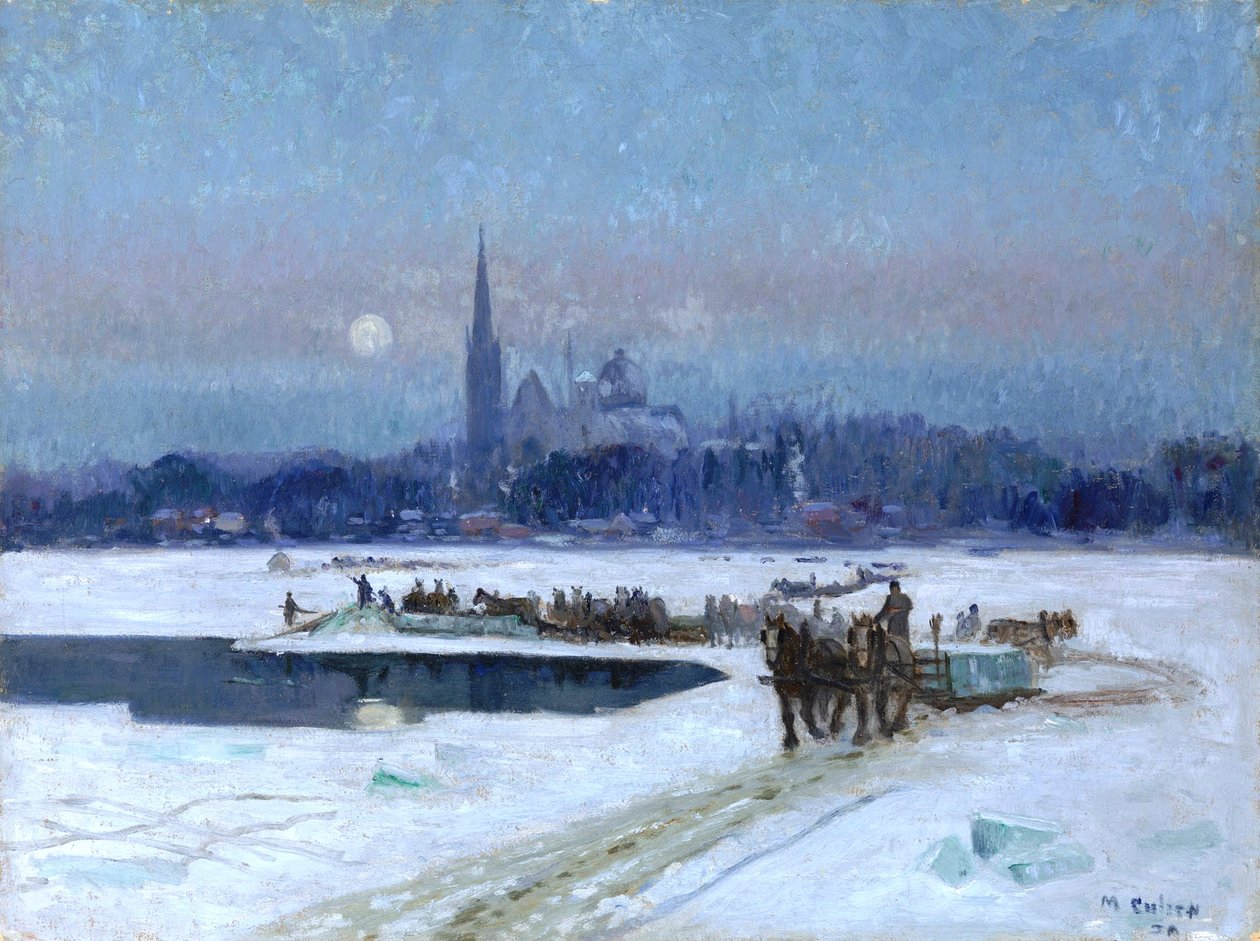 Jégvágók, Longueuil alkotó: Maurice Galbraith Cullen