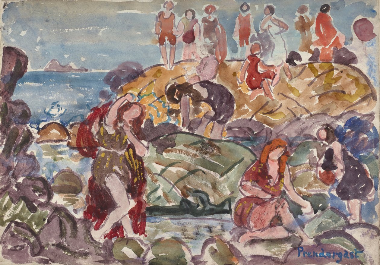 New England ShorenNémet: New England partvidéke alkotó: Maurice Brazil Prendergast