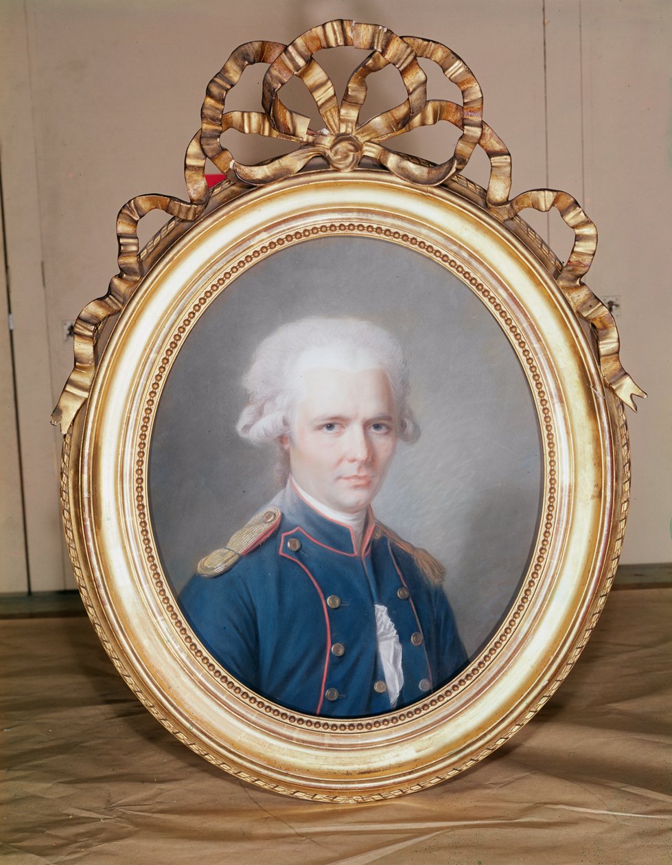 Pierre Choderlos de Laclos tábornok (1741-1803) (pasztell, papír) alkotó: Maurice Quentin de La Tour