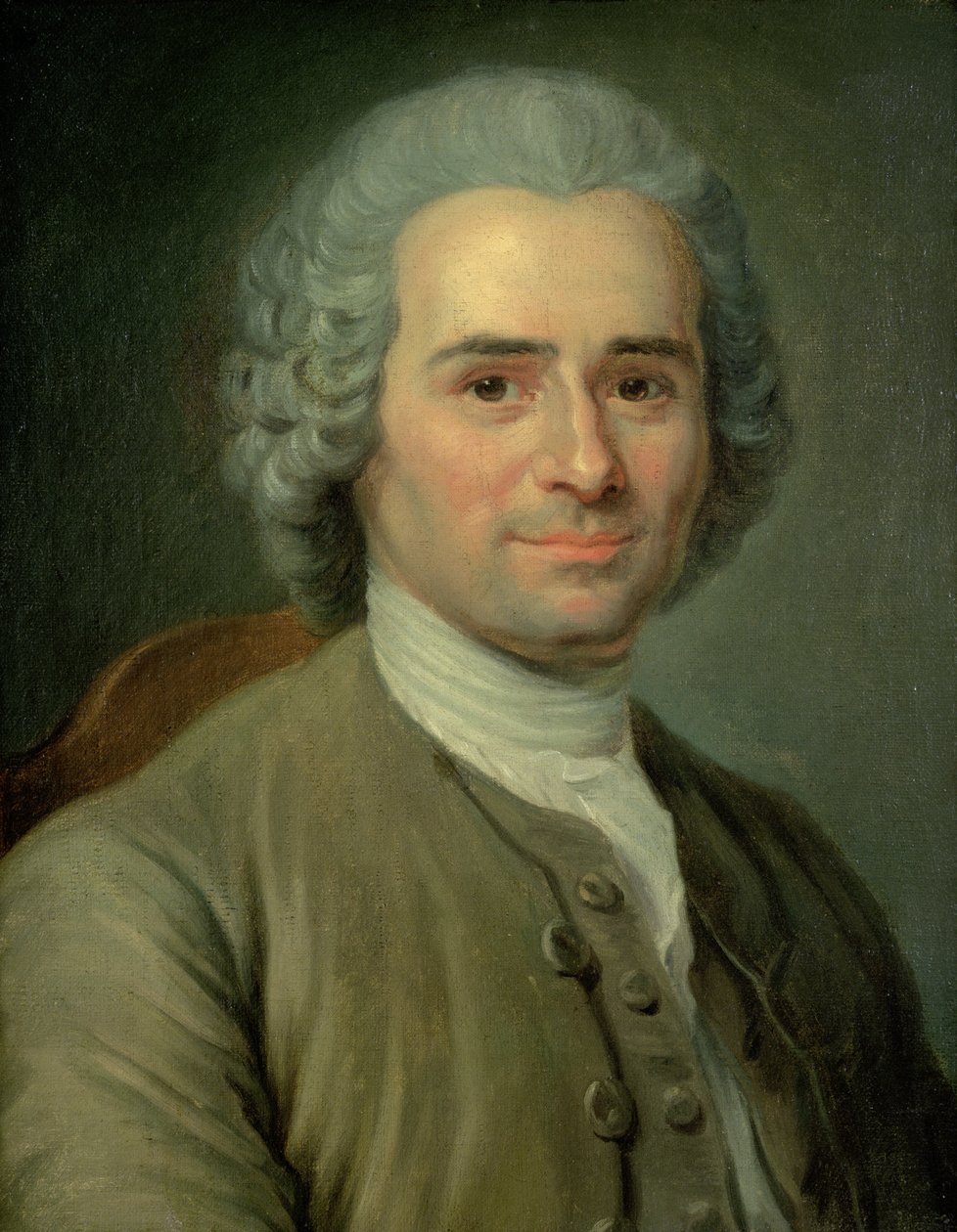 Jean-Jacques Rousseau (1712-78) alkotó: Maurice Quentin de La Tour