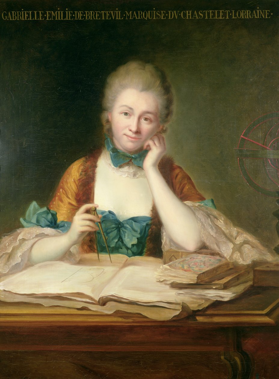 Madame du Chatelet-Lomont alkotó: Maurice Quentin de La Tour