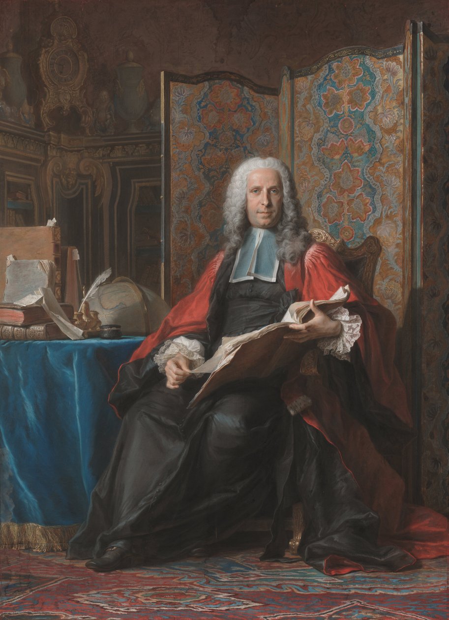 Gabriel Bernard de Rieux portréja alkotó: Maurice Quentin de La Tour