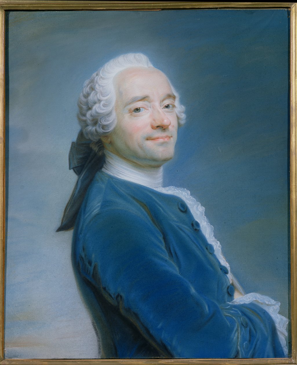 Önarckép (pasztell) alkotó: Maurice Quentin de La Tour