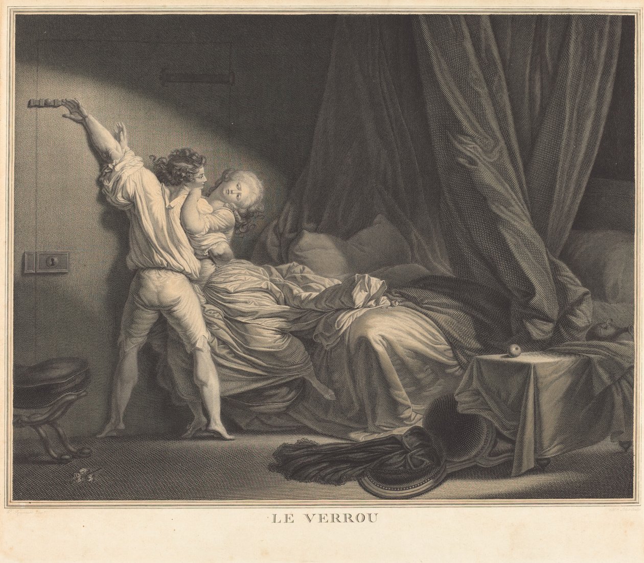 A zár alkotó: Maurice Blot after Jean Honoré Fragonard
