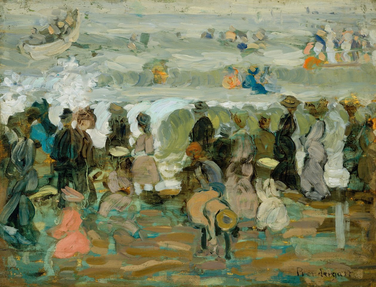 A vihar után, 1898-1903 alkotó: Maurice Brazil Prendergast