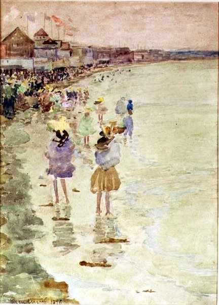 Crescent Beach alkotó: Maurice Brazil Prendergast