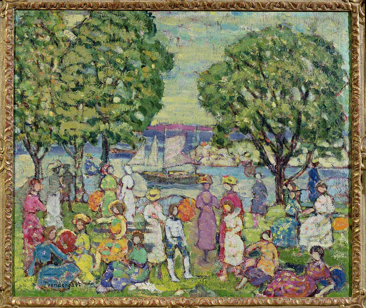 Gloucester kikötője alkotó: Maurice Brazil Prendergast